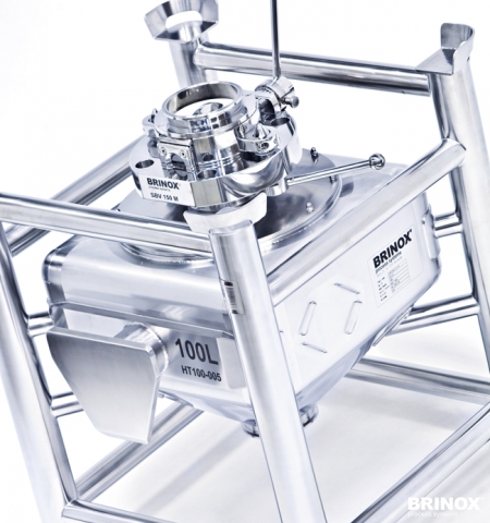 Single-floor gravity transfer of materials (MHS)